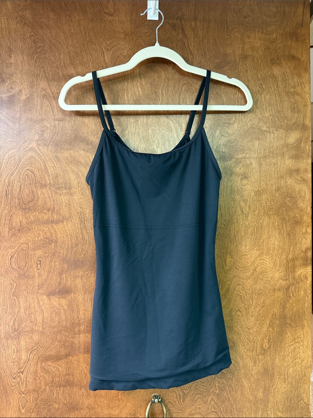 Maidenform Black Adjustable-Strap Camisole